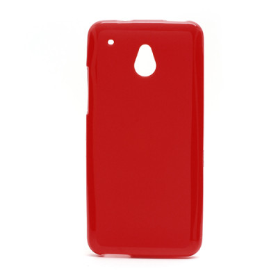 Силиконови гърбове Силиконови гърбове за HTC Силиконов гръб ТПУ мат за HTC One Mini M4 червен